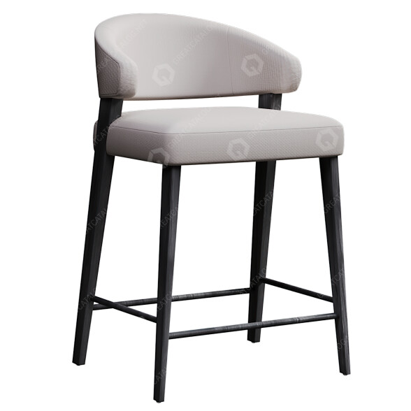 Bar Stool Bright Cahn 3D model
