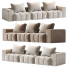 Sofa Modern Modular N 2 - HenMat