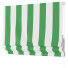 Roman Curtains Loom Decor Green - alla.gribal