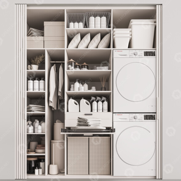 Laundry Room Vol 01 3D model