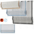 Römische Vorhänge Sheer Fabric Stripe and Silk - alla.gribal