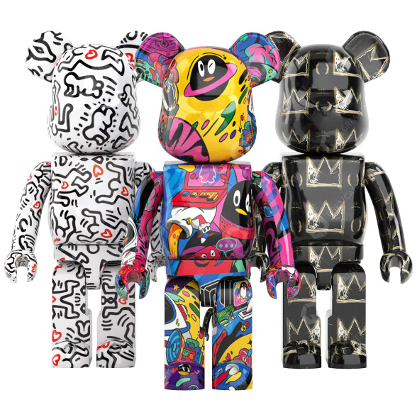 Designer Toys Bearbrick Collection 3D model