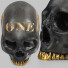 Statuetka Black Skull Head - Pro