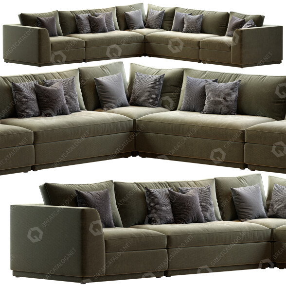 Sofa Dorian 3D model