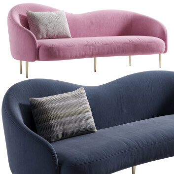 Диван Shurtz Upholstered by Willa Arlo Interiors 3D модель
