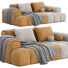 Sofa Litfad Contemporary Arm - 3dcloudd