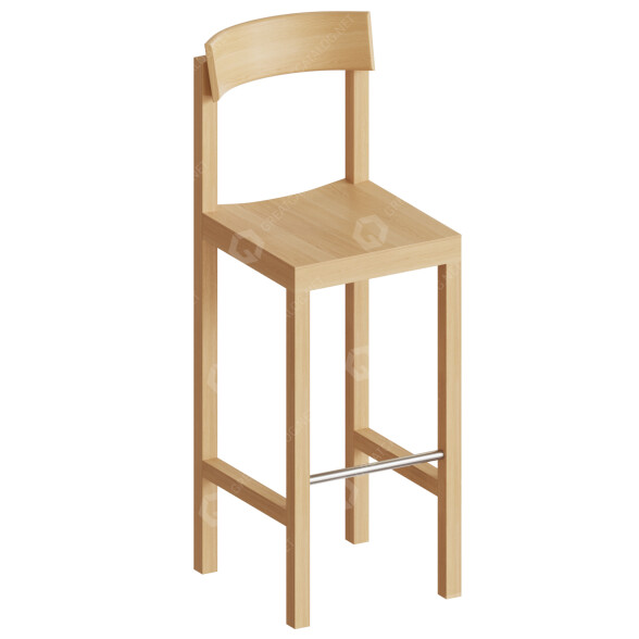 Barhocker Primo 3D-Modell