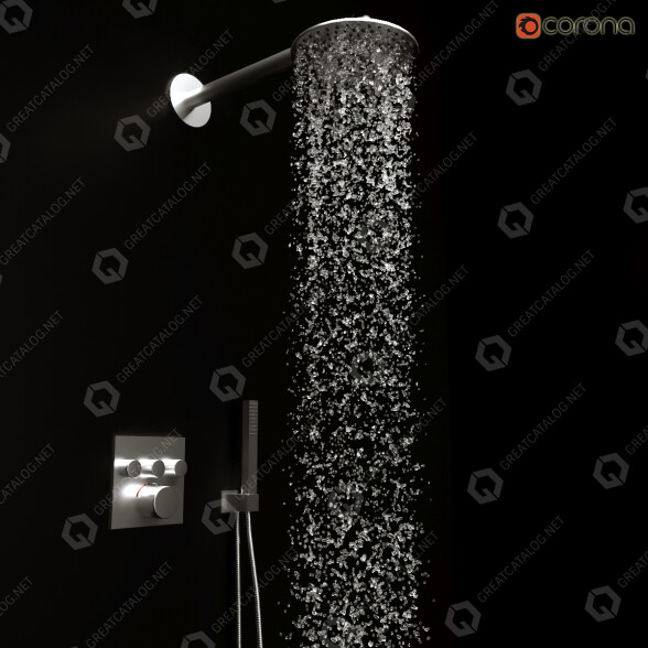 Ducha Metal Modelo 3D