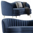 Sofa Coaster Sophia Upholstered Loveseat - Paramatma