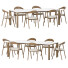 Table et chaises Otway and Karm by Henrik Sorig Thomsen - zvezdaboy