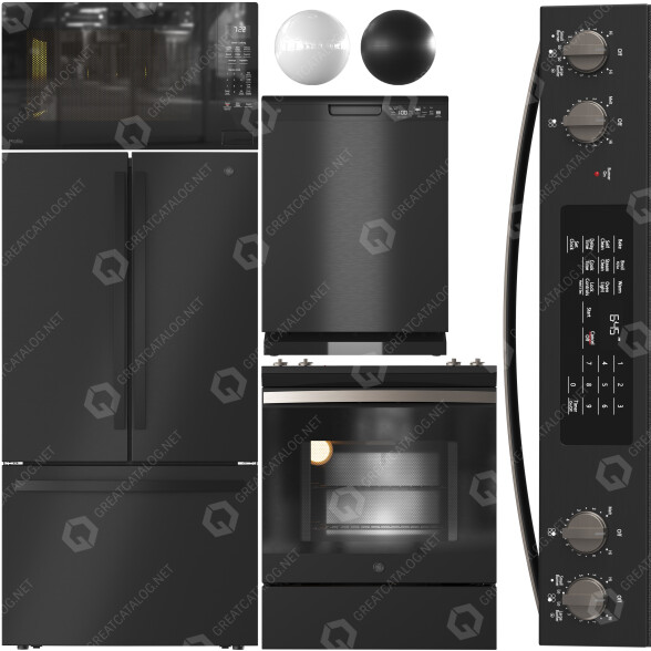 Кухонна техніка GE Appliances Колекція 03 3D модель