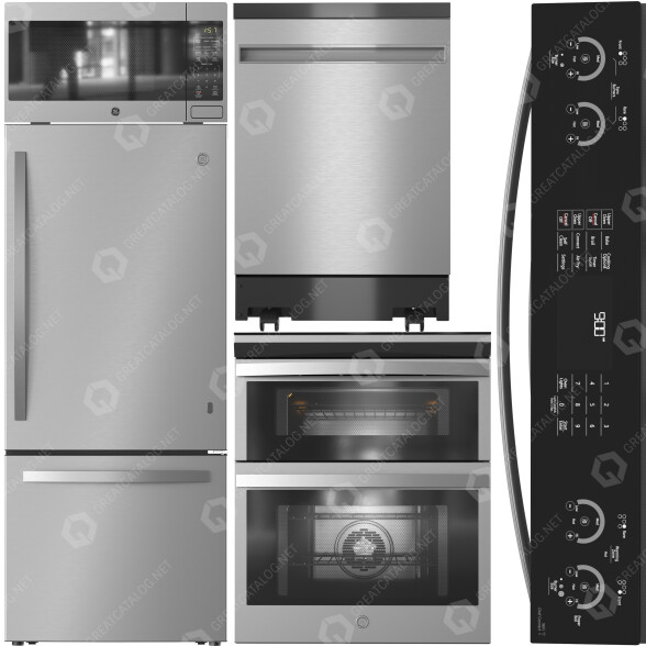 Kitchen Appliances GE Appliances Collection 04 3D model