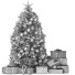 Dekor Blue Christmas Tree - Pro