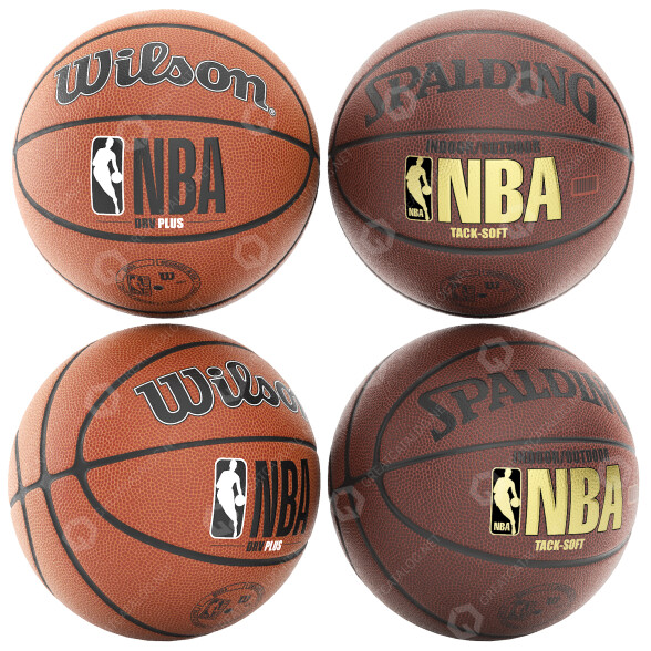 Мячи Wilson and Spalding 3D модель