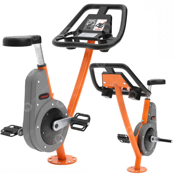 Vélo Outdoor Fitness modèle 3D