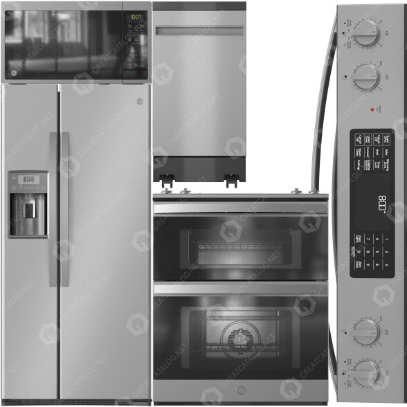 Küchengeräte GE Appliances Kollektion 08 3D-Modell