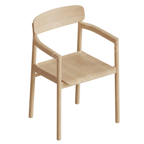 Chair Fredericia Post 3D model