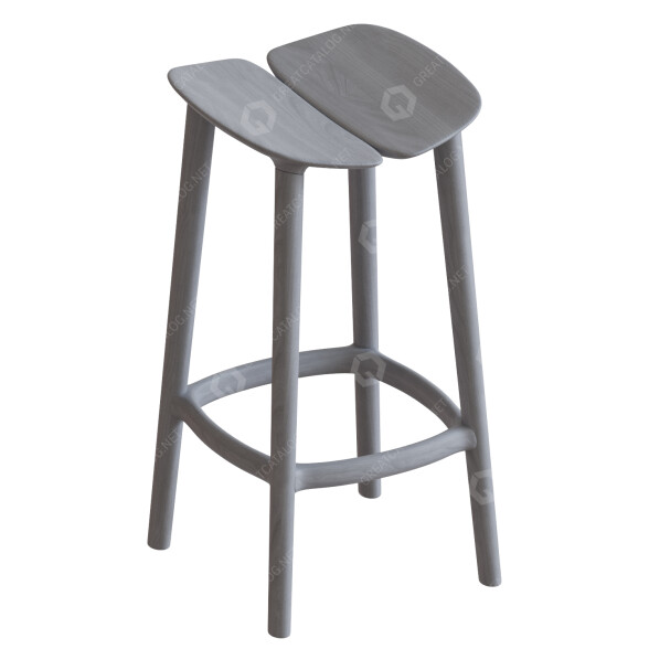 Bar Stool Mattiazzi Osso 3D model