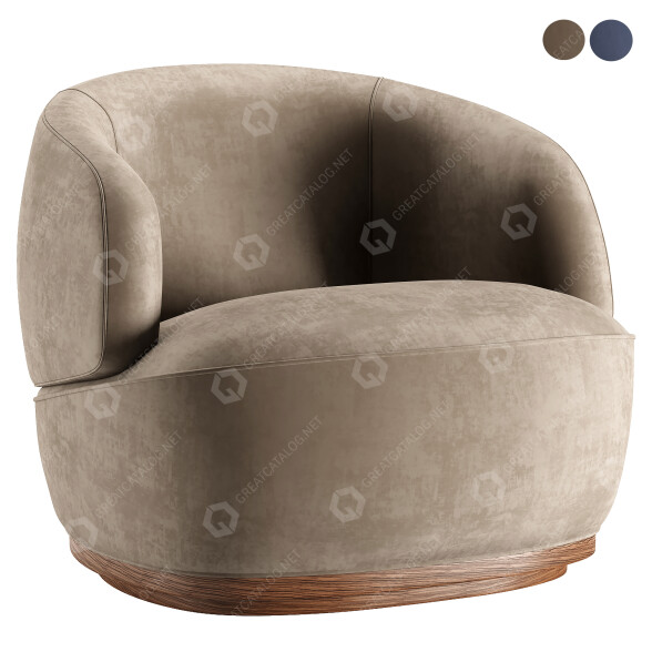 Sessel District Eight Orbit 3D-Modell