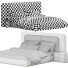 Lit et tables de chevet Felini Soft - 3dcloudd