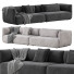 Sofa MDF Italia Cosy Set 3 - 3dcloudd
