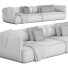 Sofa MDF Italia Cosy Set 3 - 3dcloudd