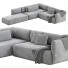 Диван MDF Italia Cosy Set 4 - 3dcloudd