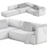 Диван MDF Italia Cosy Set 4 - 3dcloudd