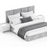 Łóżka i stoliki nocne Flexteam Sommier - 3dcloudd