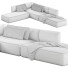 Диван MDF Italia Cosy Set 5 - 3dcloudd