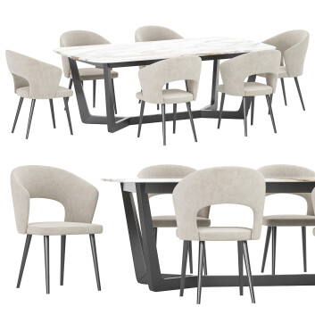 Стіл та стільці Rove Concepts Dining Set 72