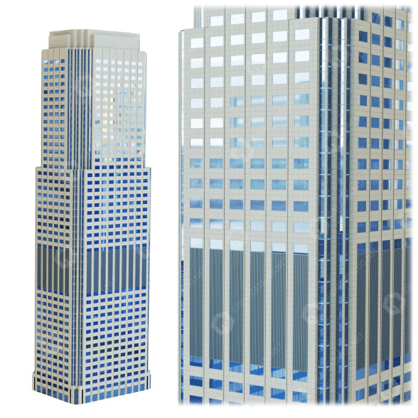 Budynek 50 Fremont St San Francisco model 3D