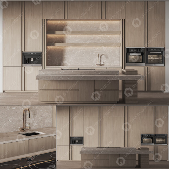 Cuisine Set 040 modèle 3D