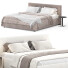 Bett und Nachttischchen Flexteam Ray - Secretive 3d design