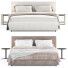 Bett und Nachttischchen Flexteam Ray - Secretive 3d design