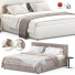 Bett und Nachttischchen Flexteam Ray - Secretive 3d design