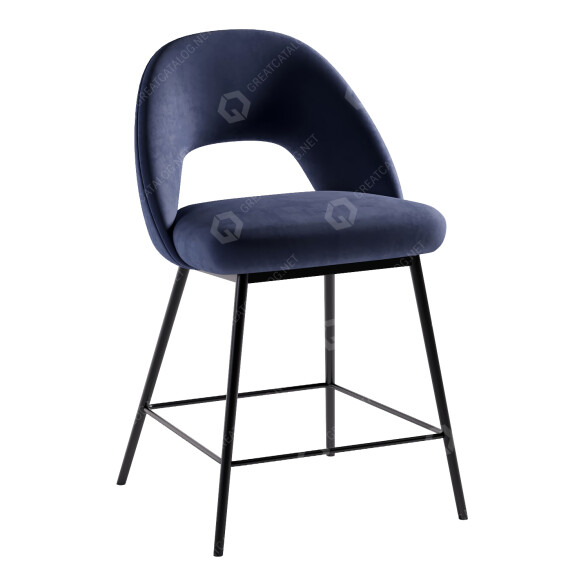 Барный стул Cavallo Upholstered 3D модель