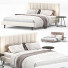 Кровать и тумбочки Hartley by Room & Board - Secretive 3d design