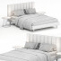 Кровать и тумбочки Hartley by Room & Board - Secretive 3d design