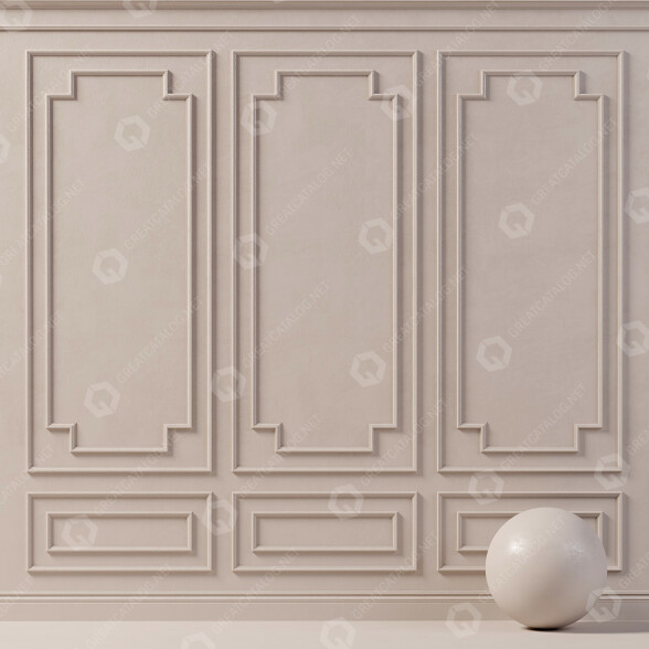 Yeso With Molding 34 Modelo 3D