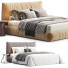 Cama y mesitas de noche Duomo Design Orion - babarikograf
