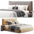Cama y mesitas de noche Duomo Design Orion - babarikograf
