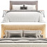 Cama y mesitas de noche Duomo Design Orion - babarikograf