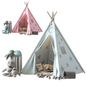 Вігвам  Childrens Tent 3D модель
