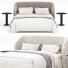 Bett und Nachttischchen Stylish Club Fortune - Secretive 3d design
