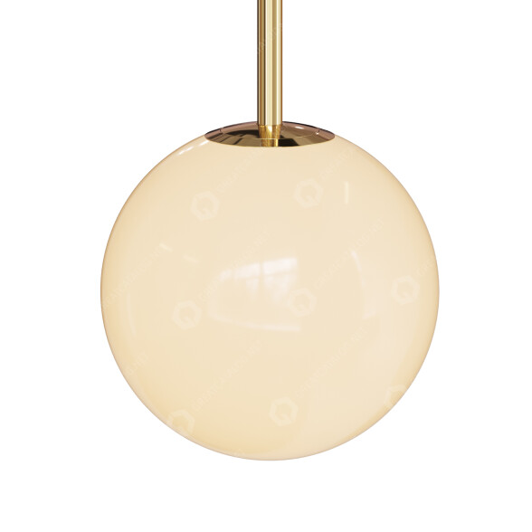Pendant Lamp Michael Anastassiades Brass Architectural Collection P80 3D model