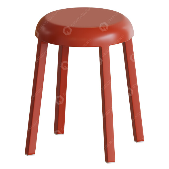 Табурет Emeco Za Small 3D модель