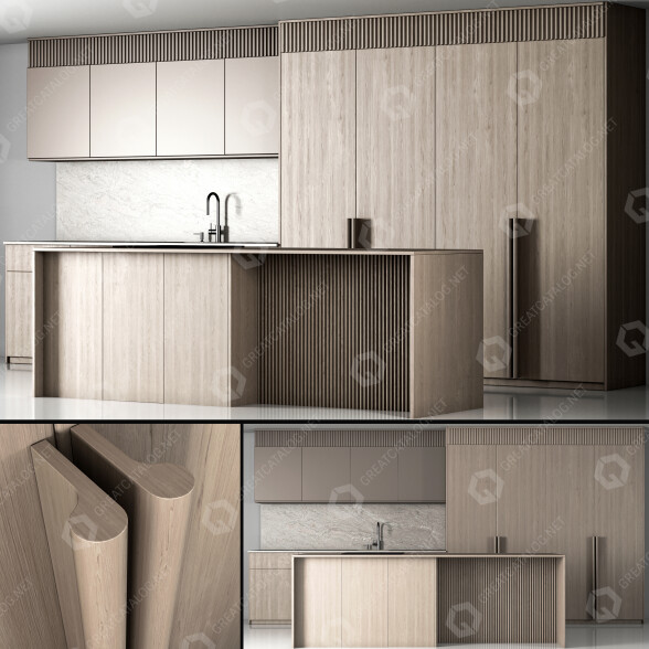 Kuchnia Modern 14 model 3D