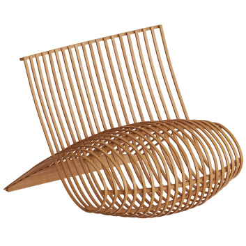 Крісло Cappellini Wooden by Marc Newson