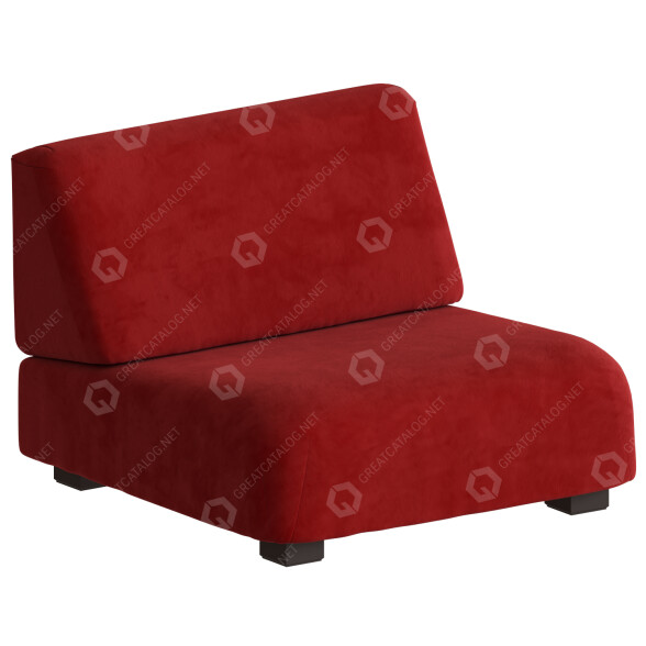 Sessel Santa & Cole Cadaques 3D-Modell